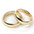 Dva snubní prsteny